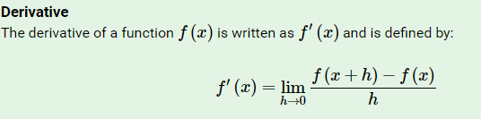 differentiation