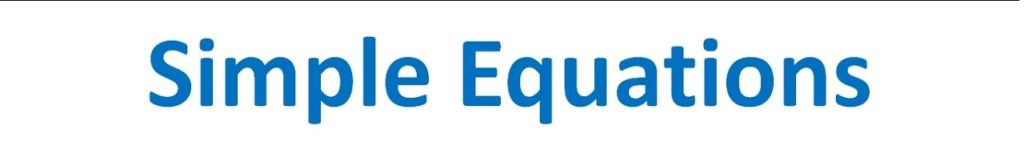 Simple Equation classnotes.ng