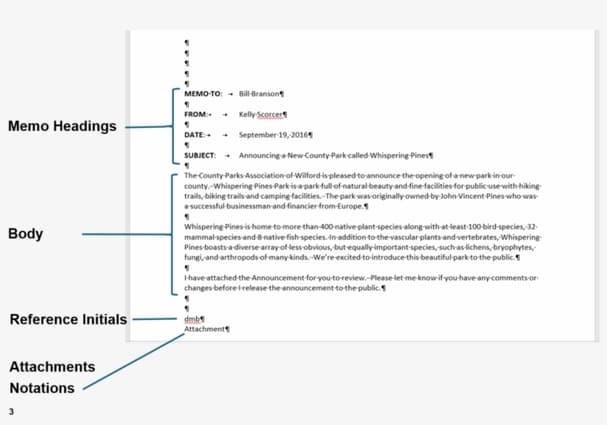 basic-parts-of-a-memo-memorandum business studies classnotesng