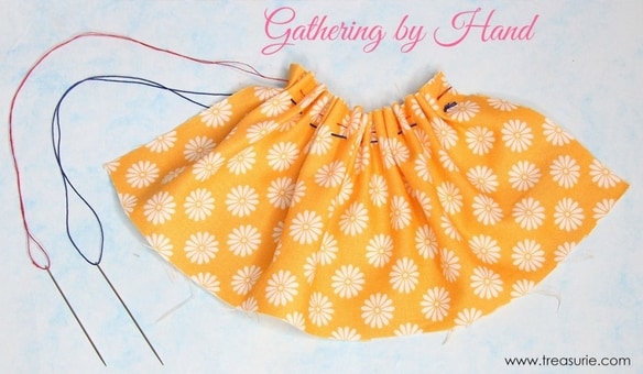 fabric gathering home econs classnotes