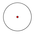 center or origin of a circle classnotesng