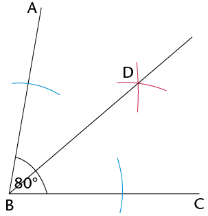 compass bisecting angles IV classnotesng