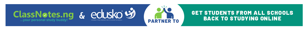 Classnotes.ng and Edusko parttnership