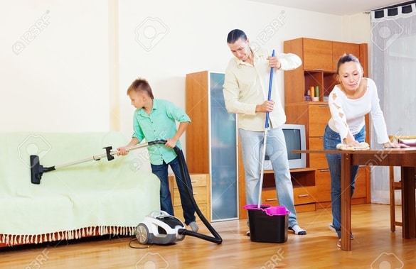cleaning sitting room home econs classnotesng