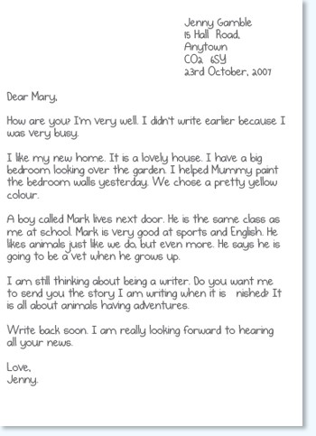 informal letter sample classnotes.ng