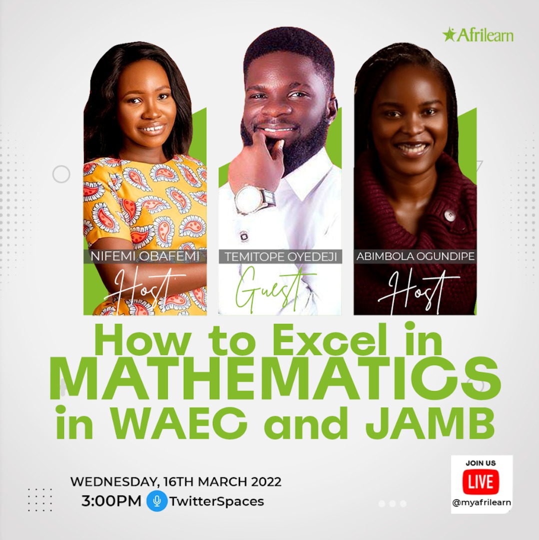 How to Excel in Mathematics in WAEC and JAMB