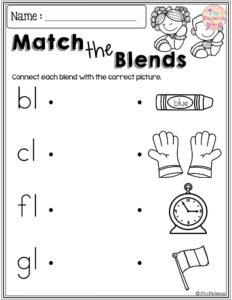 Blending Letters Sounds 