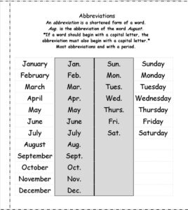 Abbreviation Adventure 