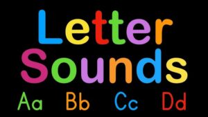 letter and speech sounds