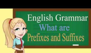 prefix and suffix