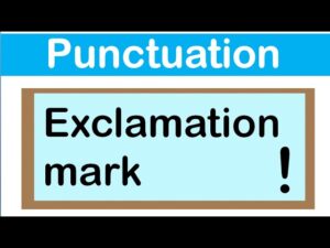 exclamation mark