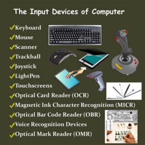 Meaning of Input Devices