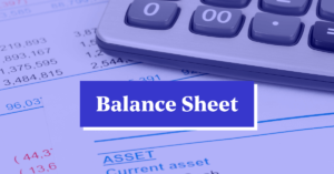 importance of balance sheet