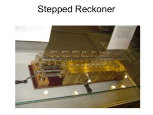 History of Computer - Early mechanical calculating devices - Stepped ...