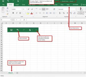Starting Excel Worksheet