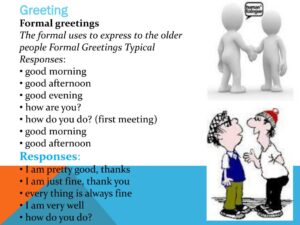 Importance of Greetings