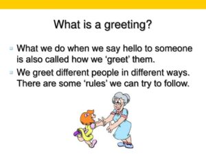 Importance of Greetings