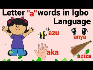 Ụdị Ụka (Types of Verbs in Igbo)  