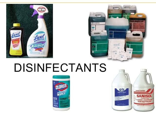 Disinfectants And Antiseptics - Class Notes